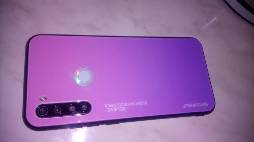 Фото Чохол для смартфона BeCover Панель Gradient Glass для Xiaomi Redmi Note 8T Pink-Purple (704576) від користувача ruslanauskas