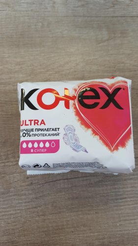 Фото гігієнічні прокладки Kotex Прокладки гигиенические  Ultra Super Quadro 22 шт. від користувача Turbo-Yurik