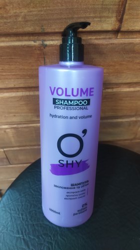 Фото кондиціонер для волосся O'Shy Кондиционер для волос  Volume Увлажнение и объем Professional 1 л (4820195508718) від користувача jozefin L