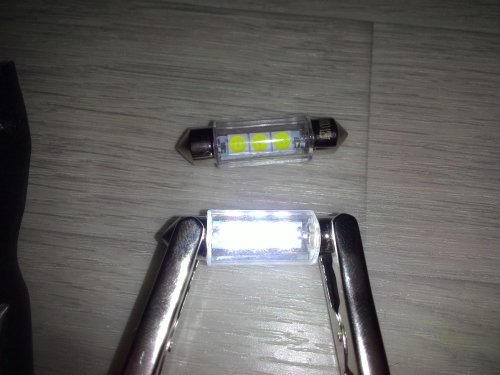 Фото Світлодіодна Автолампа Winso C5W 12V SMD5050 SV8.5 T11x36 127470 [1 шт.] від користувача yxxx