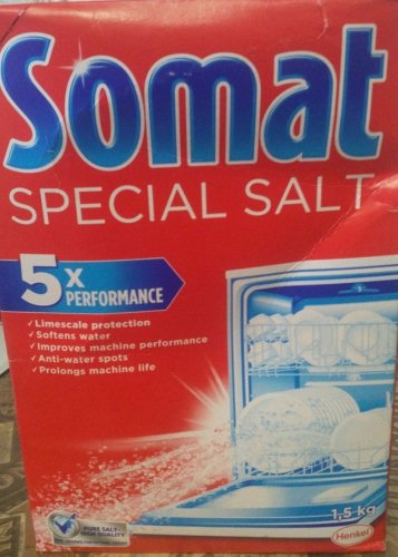 Фото Засіб від накипу Somat Соль 3x Anti-Lime Action 1,5 кг (9000100147293) від користувача Mexanik