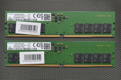 Фото Пам'ять для серверів Samsung 16 GB DDR5 4800 MHz (M323R2GA3BB0-CQK) від користувача Руслан
