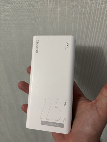 Фото Зовнішній акумулятор (павербанк) Romoss Sense6F 20000mAh 22,5W White (PH80-611-1133H) від користувача Orestiv.