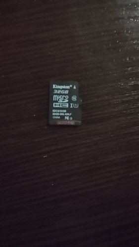 Фото Карта пам'яті Kingston 32 GB microSDHC Class 10 UHS-I Canvas Select SDCS/32GBSP від користувача Romero