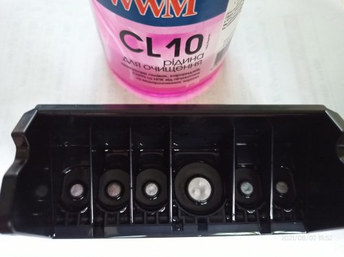 Фото Очищуюча рідина для пігментних чорнил WWM CL10 від користувача Long Gnol