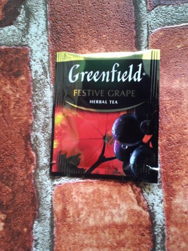 Фото чай з добавками Greenfield Чай в пакетиках черный Christmas Mystery 25шт Корица (4823096802480) від користувача Ксения Ксения
