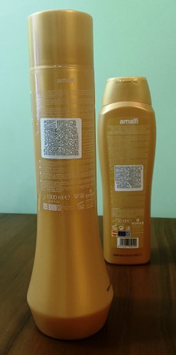 Фото бальзам для волосся Amalfi Бальзам для волос  Con Keratina 1000 мл (8414227044105) від користувача 09061966