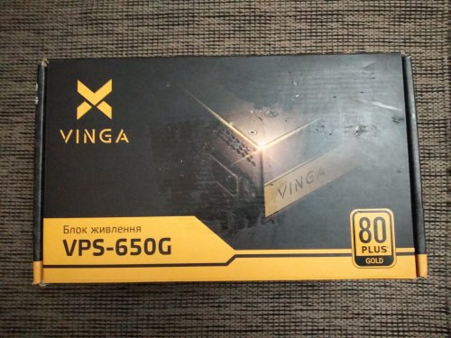 Фото Блок живлення Vinga VPS-650G від користувача formicron