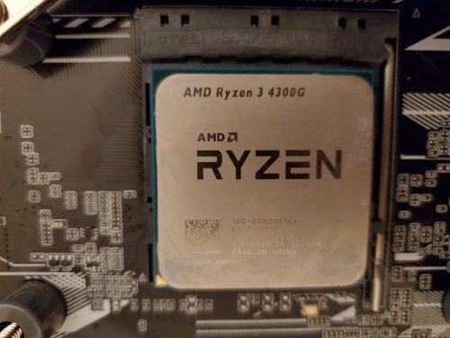 Фото Процесор AMD Ryzen 3 4300G (100-000000144) від користувача Ironhide