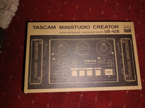 Фото USB аудіоінтерфейс Tascam US-42 від користувача zetsuobilly