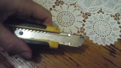 Фото  BuroMax Нож универсальный  Jobmax, 18 мм, пласт. корпус (BM.4617) від користувача Макс Максим