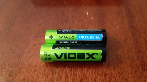 Фото Батарейка VIDEX AA bat Alkaline 2шт (21162) від користувача QuickStarts