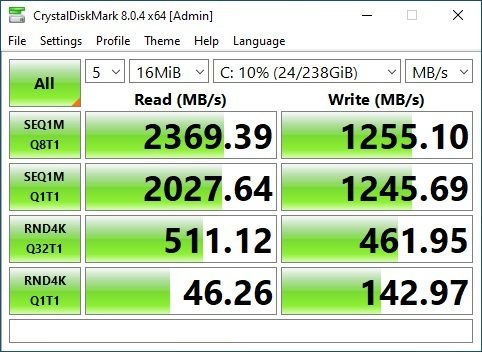 Фото SSD накопичувач ADATA XPG SX6000 Pro 256 GB (ASX6000PNP-256GT-C) від користувача pc_boy