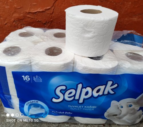 Фото туалетний папір Selpak Туалетная бумага трехслойная Белая 16 рулонов (8690530134546) від користувача Mexanik