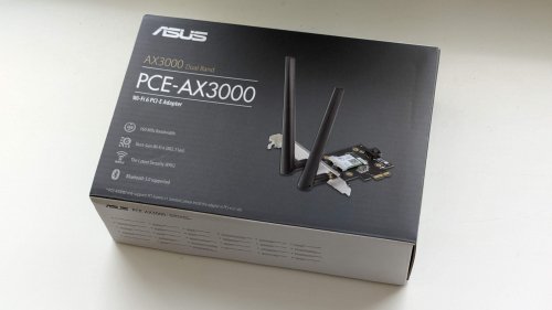 Фото Wi-Fi адаптер ASUS PCE-AX3000 від користувача Ігор