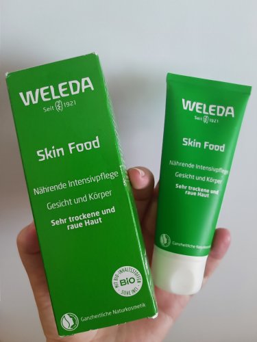 Фото крем для рук Weleda Крем для кожи Skin Food 75 мл (4001638093989) від користувача Світлана