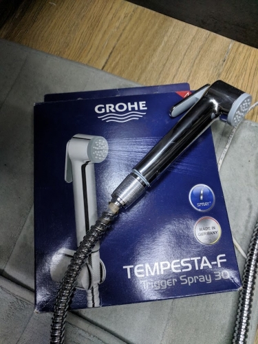 Фото Гігієнічний душ GROHE New Tempesta-F Trigger Spray 30 26354000 від користувача infoafet