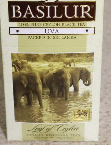Фото чорний чай Basilur Чай чорний Uva цейлонський картон 100г (4792252100060) від користувача Xardal