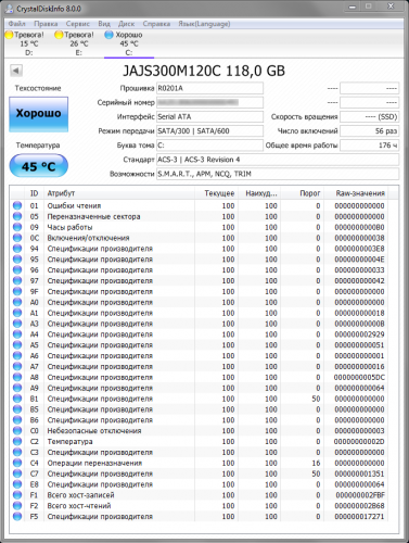 Фото SSD накопичувач LEVEN JS300 120 GB (JS300SSD120GB) від користувача thewickerman