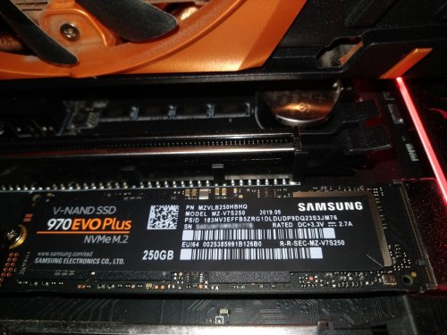 Фото SSD накопичувач Samsung 970 EVO Plus 250 GB (MZ-V7S250BW) від користувача ed_bts