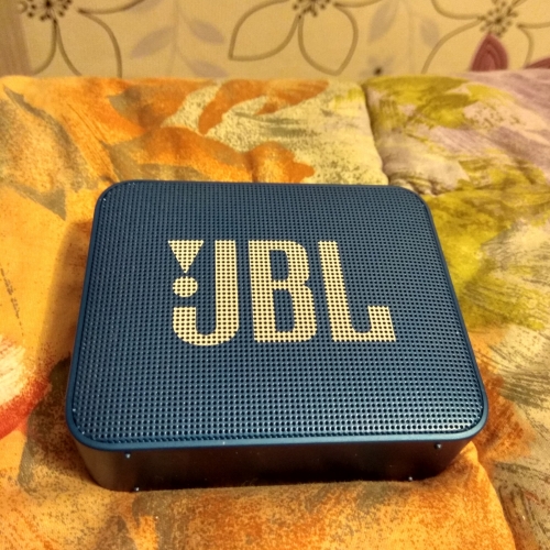 Фото Портативна колонка JBL GO 2 Blue (JBLGO2BLU) від користувача Vito