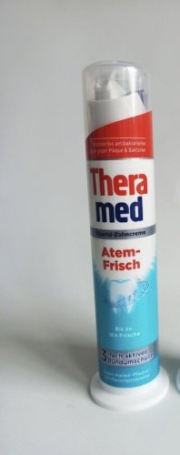 Фото зубна паста Theramed Зубная паста  Atem-Frisch 100 мл від користувача Maya