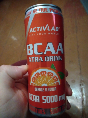 Фото Амінокислотний комплекс BCAA Activlab BCAA Xtra Drink 330 ml Orange від користувача seolinker