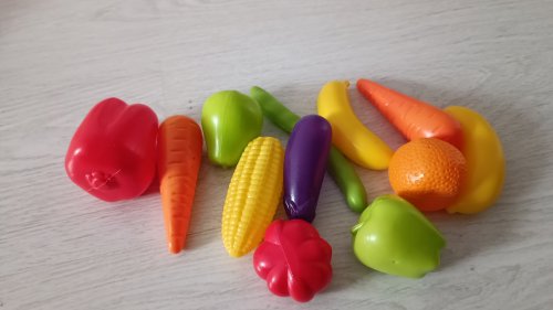 Фото іграшкові продукти ТехноК Набор фруктов и овощей (5347) від користувача QuickStarts