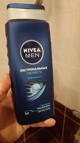 Фото гель для душу Nivea Гель для душа  Men мужской Экстремальная свежесть с охлаждающим эффектом 250 мл (4005808196739) від користувача QuickStarts