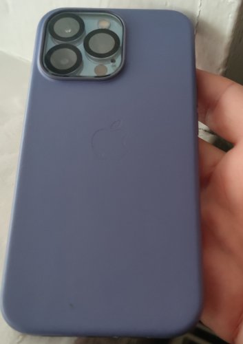 Фото Чохол для смартфона Apple iPhone 13 Pro Leather Case with MagSafe - Wisteria (MM1F3) від користувача Mexanik