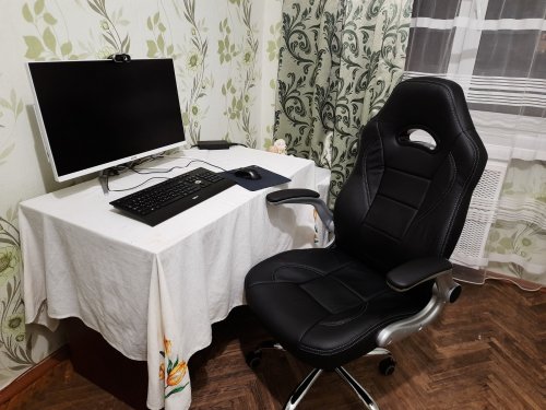 Фото Офісне крісло для керівника АКЛАС Либерти CH Tilt черный (11869) від користувача Taras Yanishevskyi