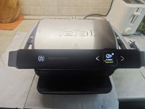 Фото Електрогриль притискний Tefal OptiGrill Elite GC750D30 від користувача stranger