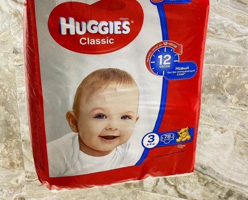 Фото Підгузки Huggies Classic 4 (68 шт.) від користувача Malinka11