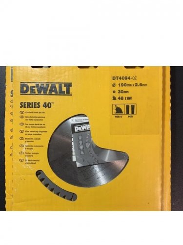 Фото Диск пильний DeWALT DT4094 від користувача Влад Некрасов