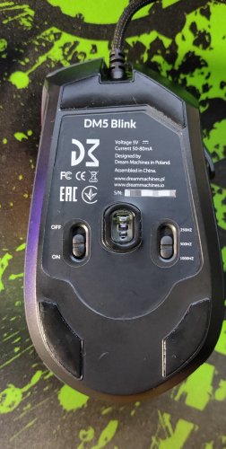 Фото Миша Dream Machines DM5 Blink USB Black (DM5_BLINK) від користувача N.George