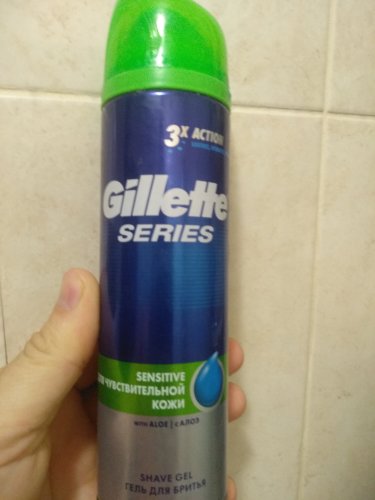 Фото гель для гоління Gillette Гель для бритья  Series Sensitive Skin для чувствительной кожи 200 мл (3014260214692) від користувача Odessamebel