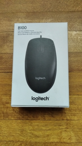 Фото Миша Logitech B100 Optical Mouse Black (910-003357) від користувача Johnny Mnemonic