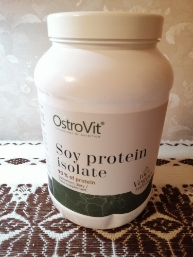 Фото Протеїн соєвий OstroVit Soy Protein Vege 700 g /23 servings/ Natural від користувача aleks12