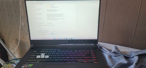 Фото Ноутбук ASUS ROG Strix G15 G513RW (G513RW-HQ142W) від користувача Ігор