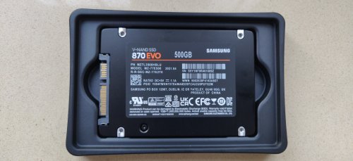 Фото SSD накопичувач Samsung 870 EVO 500 GB (MZ-77E500BW) від користувача N.George