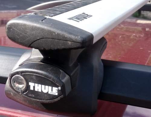 Фото Поперечки + кріплення (комплект багажник) Thule 860 від користувача dr_ula