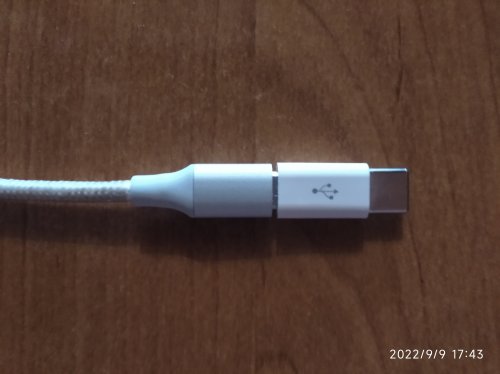 Фото Адаптер USB Type-C Lapara USB CM/Micro-BF White (LA-TYPE-C-MICROUSB-ADAPTOR WHITE) від користувача Андрей