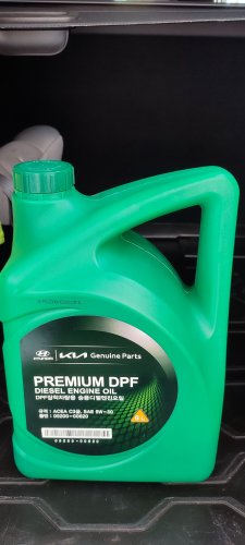Фото Моторне масло KIA Premium DPF Diesel 5W-30 6л від користувача BOSS