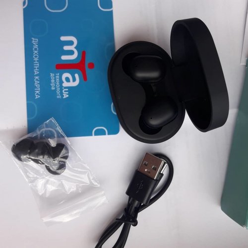 Фото Навушники TWS Gelius Pro Reddots TWS Earbuds Black від користувача Адріана Станко