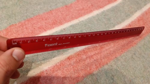 Фото Модельний ряд Axent Лінійка  plastic, 30cm, matt, burgundy (7530-04-А) від користувача QuickStarts