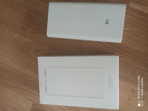 Фото Зовнішній акумулятор (павербанк) Xiaomi Mi power bank 2 20000mAh White (PLM05ZM) від користувача Mexanik
