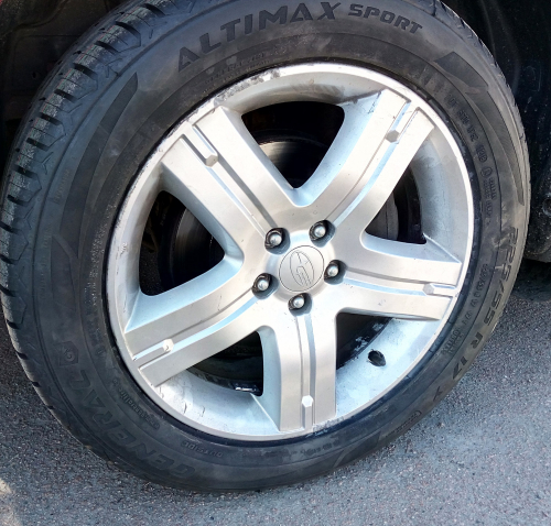 Фото Літні шини General Tire Altimax Sport (225/55R17 97Y) від користувача dr_ula