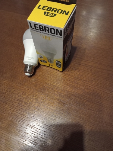 Фото Світлодіодна лампа LED Lebron LED L-G95 15W Е27 4100K (11-15-54) від користувача uncle joseph