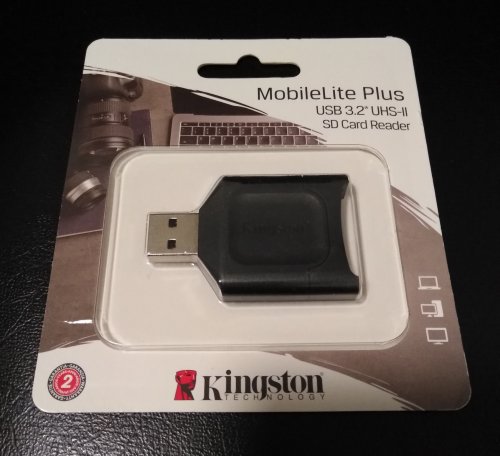 Фото Картрідер Kingston USB 3.1 SDHC/SDXC UHS-II MobileLite Plus (MLP) від користувача 