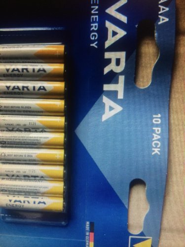Фото Батарейка Varta AAA bat Alkaline 10шт Energy (4103229491) від користувача 4521